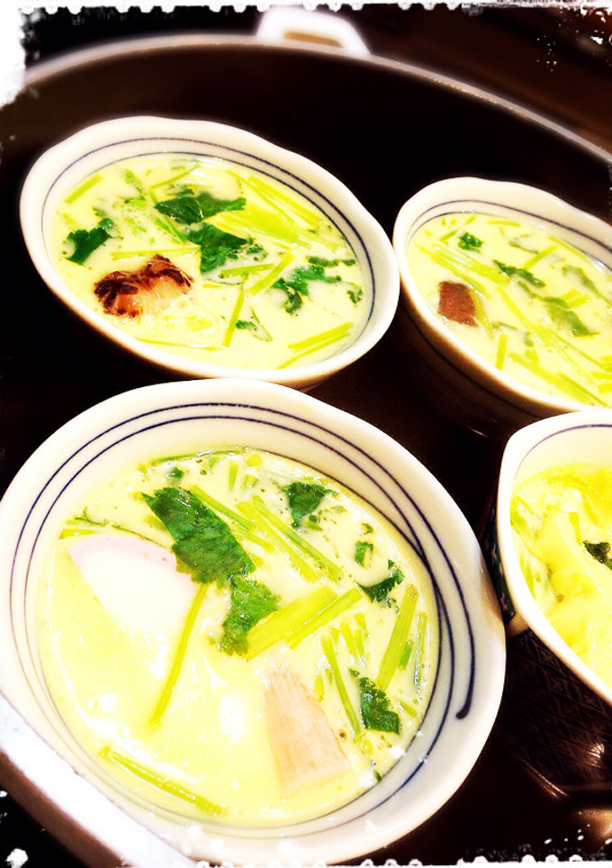 簡単☆おでんの素で作る茶碗蒸し（≧∇≦）-レシピのメイン写真