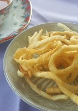 外はカリカリ中はモチモチフライドポテト風-レシピのメイン写真