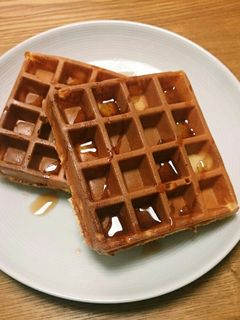 HMと豆乳で☆アメリカンワッフル-レシピのメイン写真