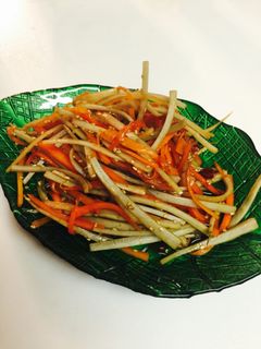 簡単きんぴらごぼう-レシピのメイン写真