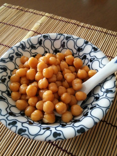 ひよこ豆の甘煮♪-レシピのメイン写真
