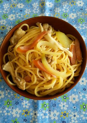 超簡単！キノコの和風スパゲッティー♪-レシピのメイン写真