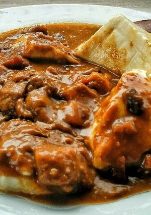 レンジで簡単なヘルシー豆腐レトルトカレー-レシピのメイン写真