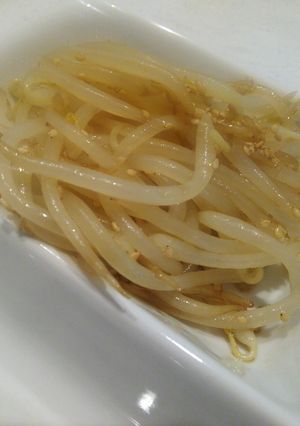 調味３つ☆簡単で中華なモヤシ-レシピのメイン写真