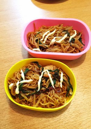 お弁当にも簡単ニラもやし焼きそば-レシピのメイン写真