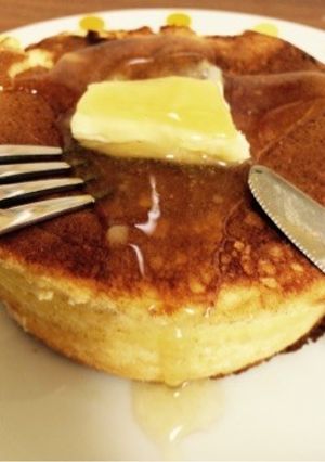 ブランチ☆ふわふわパンケーキ-レシピのメイン写真