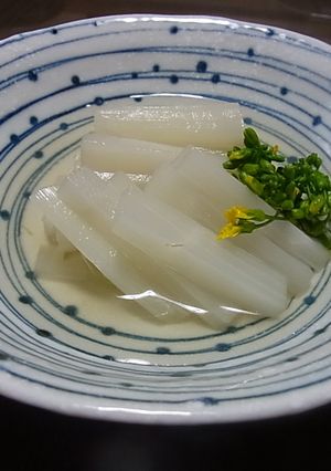 　☆　白うどの煮もの　☆-レシピのメイン写真
