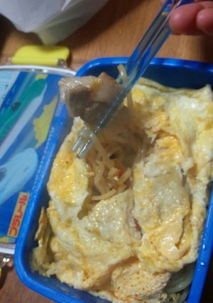 速攻！！オムソバ弁当☆-レシピのメイン写真