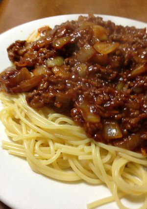 ミートスパゲティ 究極に簡単-レシピのメイン写真