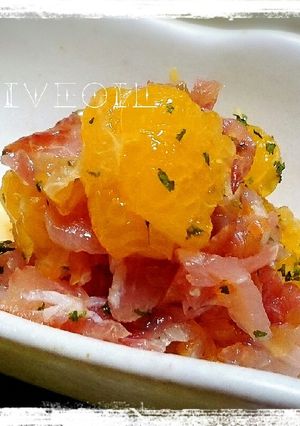 爽やか♩オレンジと生ハムのサラダ-レシピのメイン写真