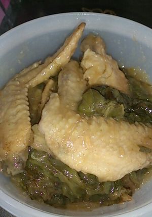 手羽先とピーマンの煮物-レシピのメイン写真