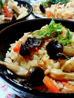 作り方必見!激旨きのこの炊き込みご飯★-レシピのメイン写真