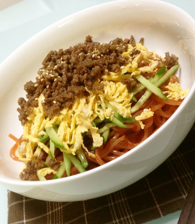 旨辛♡我が家の簡単ビビン麺-レシピのメイン写真