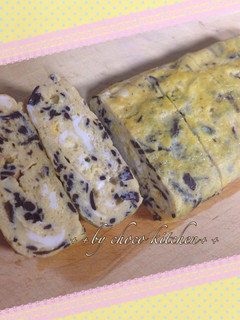 ひじきの厚焼き玉子-レシピのメイン写真