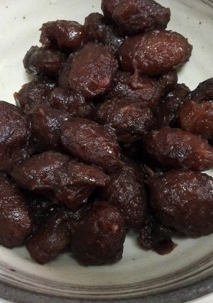 活力鍋でうずら豆の煮豆作りました♪-レシピのメイン写真