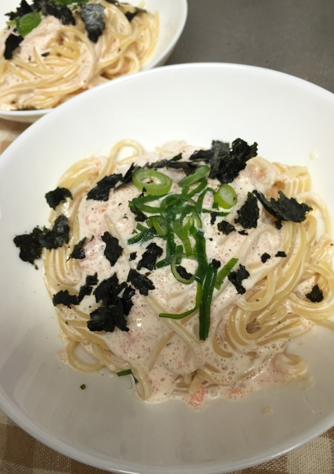 簡単☆和えるだけ☆たらこのクリームパスタ-レシピのメイン写真