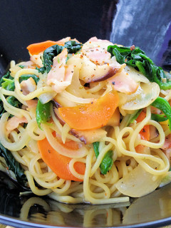 ミリィの野菜たっぷり和風パスタ-レシピのメイン写真