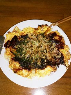 もちで、お好み焼き-レシピのメイン写真