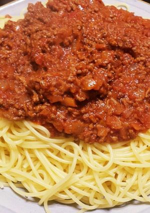 濃厚簡単★ミートソーススパゲティ-レシピのメイン写真