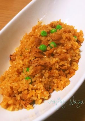 畑のお肉・大豆ミートで作るチキンライス☆-レシピのメイン写真