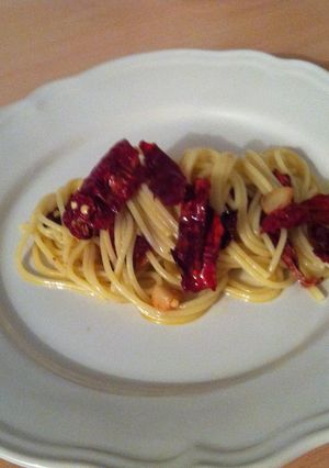 ドライペペロニパスタ♪-レシピのメイン写真