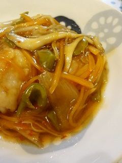 鱈の中華風ピリ辛野菜あんかけ♪-レシピのメイン写真