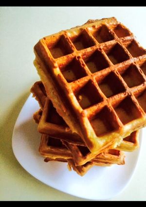 ☆ワッフルメーカーで！ベルギーワッフル-レシピのメイン写真