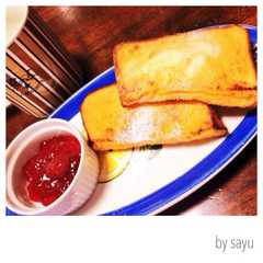 รูปของ トースターで作る♩フレンチトースト♡♡