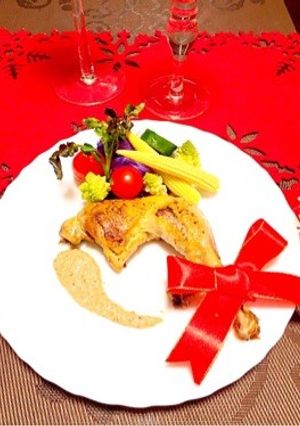 フライパンで簡単♪ローストチキン-レシピのメイン写真