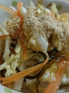 白菜のシャキシャキ塩昆布サラダ-レシピのメイン写真