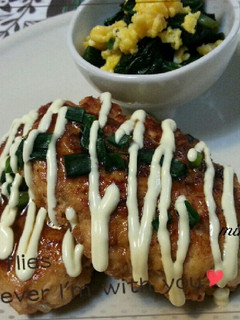 簡単鶏の照り照りつくねバーグ-レシピのメイン写真