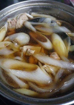 鶏ネギつけ汁 うどんそば-レシピのメイン写真