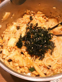キムチと白滝の炒め物 ダイエットしよ!-レシピのメイン写真