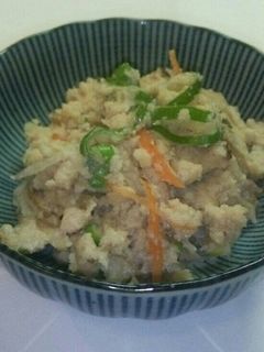 我が家のおからは天かす入り!-レシピのメイン写真