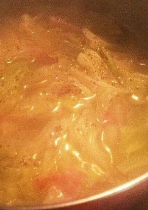 キャベツとベーコンのあったかスープ-レシピのメイン写真
