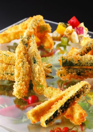 ズッキーニとオクラの野菜タルタルソース-レシピのメイン写真