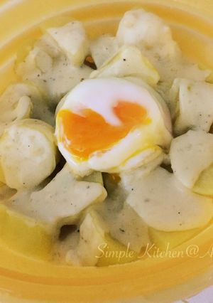 代用調味料で！じゃがいものカルボナーラ風-レシピのメイン写真