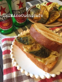 塩サバカレームニエルで鯖サンド-レシピのメイン写真