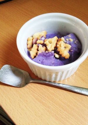 ヤーコンのブルーベリーヨーグルト-レシピのメイン写真