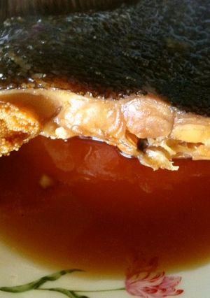 圧力鍋で♪子持ちカレイの梅酒煮-レシピのメイン写真