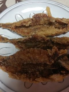カルシウムを摂ろう!鯵の骨ごと唐揚げ-レシピのメイン写真