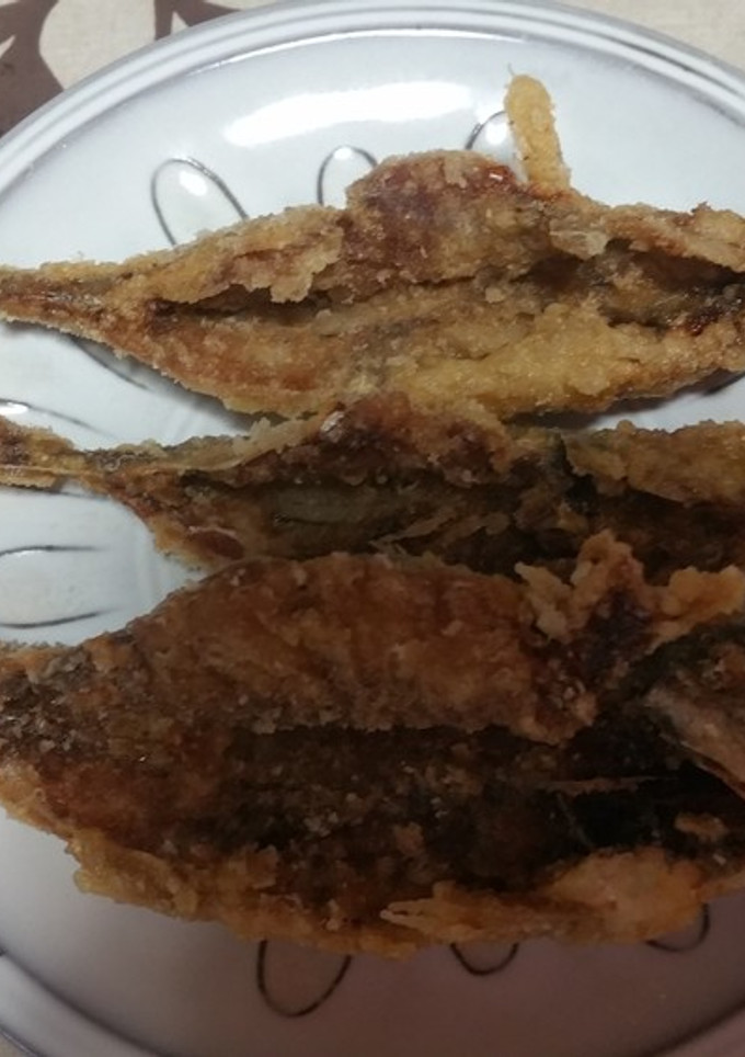 カルシウムを摂ろう！鯵の骨ごと唐揚げ-レシピのメイン写真