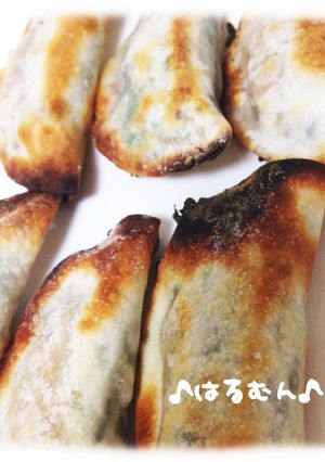 おつまみに☆餃子の皮で納豆巻き-レシピのメイン写真