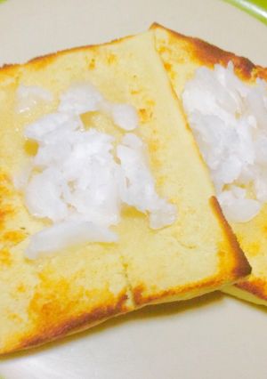 高野豆腐✨ココナッツカルピストースト❤️-レシピのメイン写真