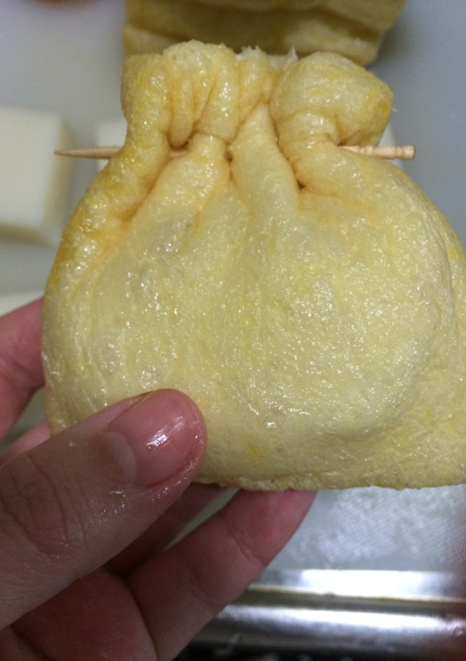 餅巾着、卵巾着の作り方-レシピのメイン写真