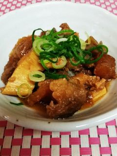 圧力鍋で簡単スジの味噌煮込み-レシピのメイン写真