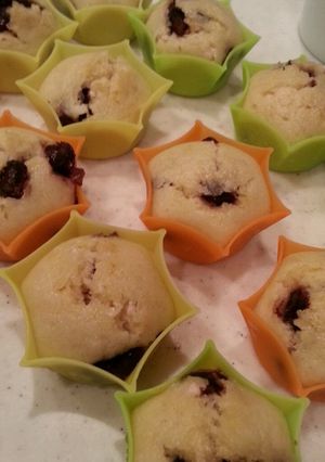 重曹であんこ入り酒粕蒸しパン-レシピのメイン写真