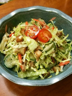 モリモリ食べれちゃうおかずサラダ♪-レシピのメイン写真