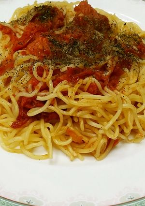 マルちゃんトマトの赤いチリ焼そば-レシピのメイン写真