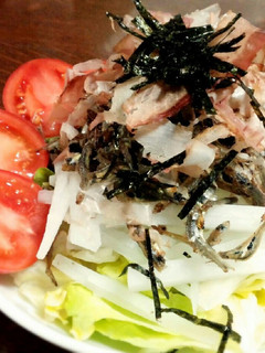 唐揚げ粉でカリカリじゃこの和風大根サラダ-レシピのメイン写真